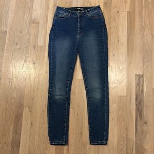 The Kooples jeans Franky.  High waisted “mom jean” fit